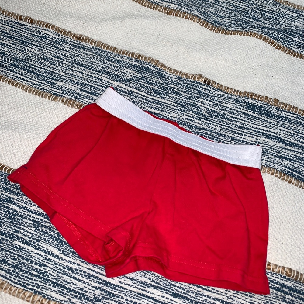 Red Cheer shorts
